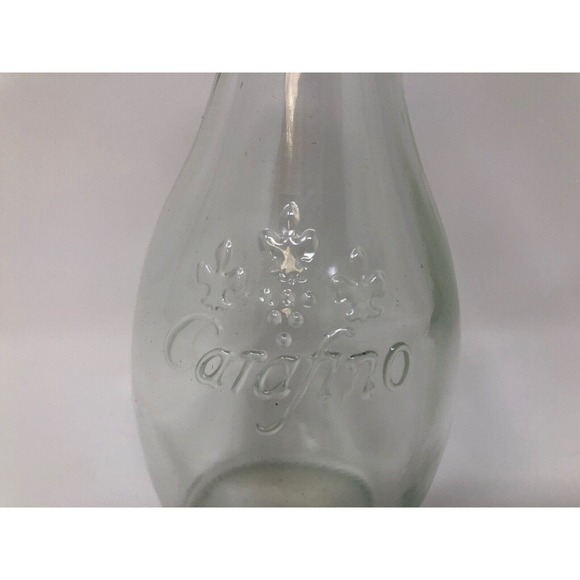Carafino Clear Glass Bottle 8oz 25cl Wine Vinegar Dressing Pourer 6.25" Cruet - Picture 5 of 7